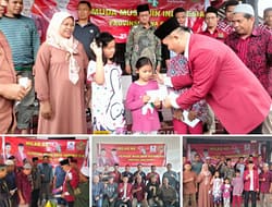Gelar Acara Milad Ke-94, Pemuda Muslimin Indonesia Jabar Beri Santunan Yatim
