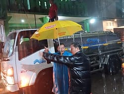 Perumda Kahuripan Kerahkan Truk Tangki Air Bersih Bagi Pelanggan